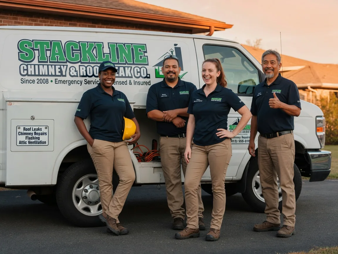 Chimney flashing repair company in Marshfield, MO